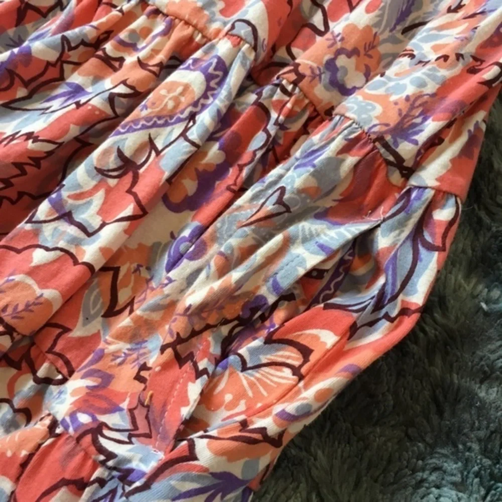 Free People Lilian Floral Embellished Tank Dress